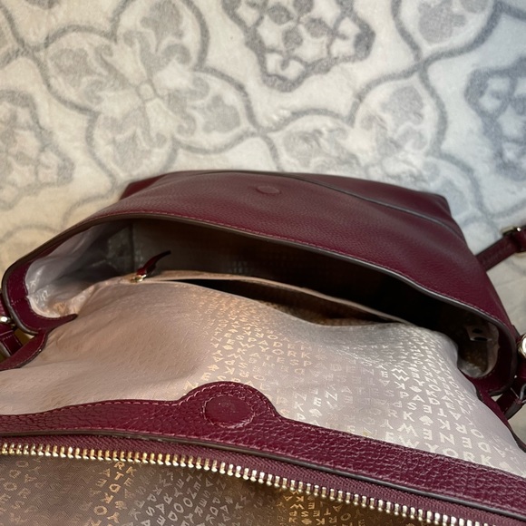 Kate Spade New York leather Southport Avenue Maria top handle crossbody - Picture 7 of 14